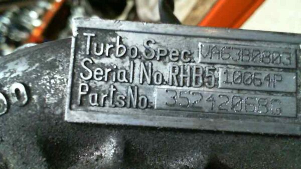 TURBOCOMPRESOR CHRYSLER VOYAGER