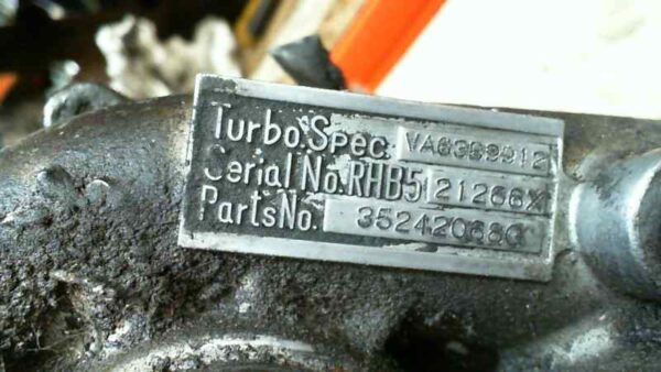 TURBOCOMPRESOR CHRYSLER VOYAGER