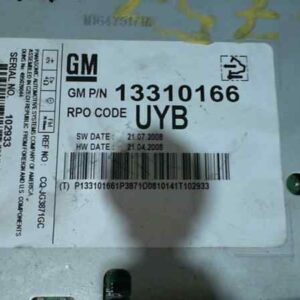 SISTEMA AUDIO / RADIO CD OPEL INSIGNIA COUNTRY TOURER