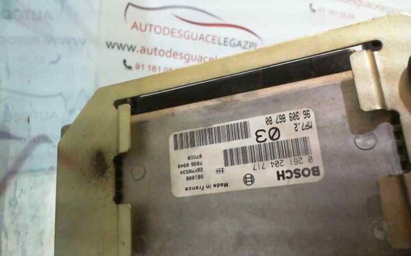 CENTRALITA MOTOR UCE PEUGEOT 306 BERLINA 3/4/5 PUERTAS