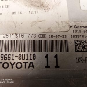 CENTRALITA MOTOR UCE TOYOTA YARIS