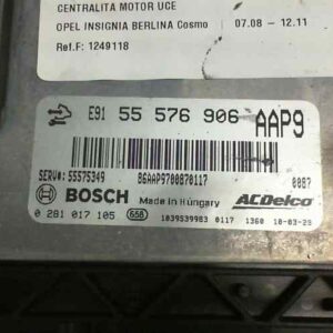 CENTRALITA MOTOR UCE OPEL INSIGNIA BERLINA