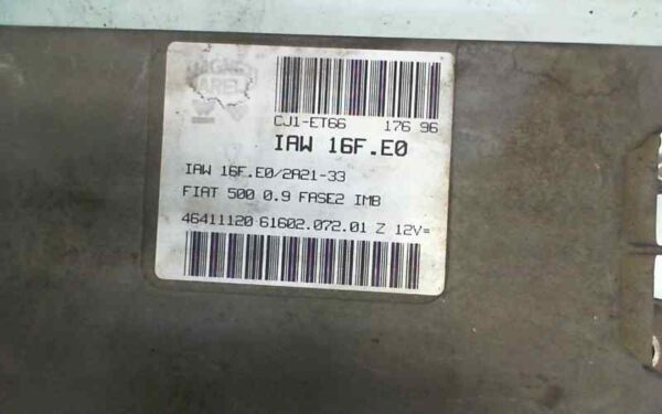 CENTRALITA MOTOR UCE FIAT CINQUECENTO