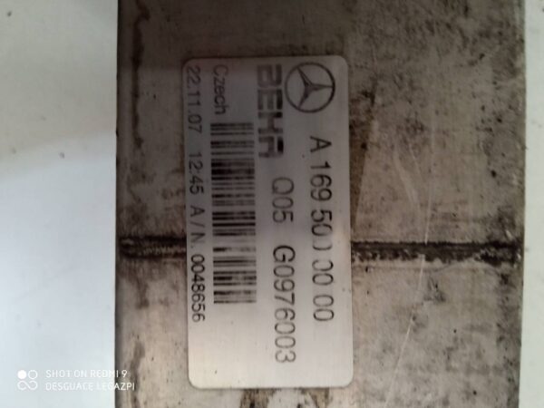 INTERCOOLER MERCEDES CLASE B