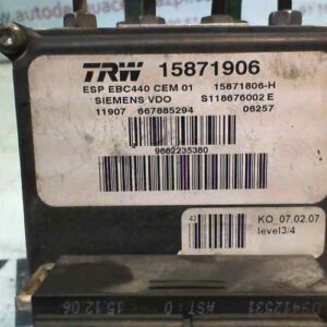 ABS CITROEN C6