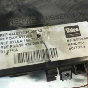 CAJA RELES / FUSIBLES CITROEN BERLINGO