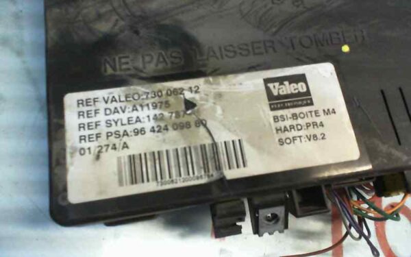 CAJA RELES / FUSIBLES CITROEN BERLINGO