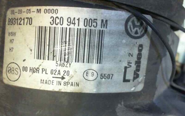 FARO IZQUIERDO VOLKSWAGEN PASSAT BERLINA