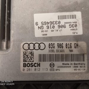 CENTRALITA MOTOR UCE AUDI A4 BERLINA