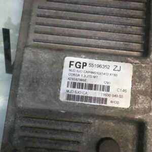 CENTRALITA MOTOR UCE OPEL CORSA C