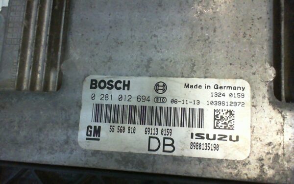 CENTRALITA MOTOR UCE OPEL ASTRA H BER.
