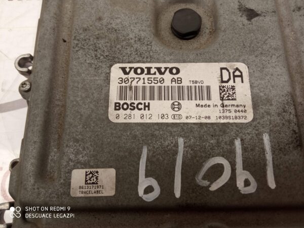 CENTRALITA MOTOR UCE VOLVO S60 BERLINA