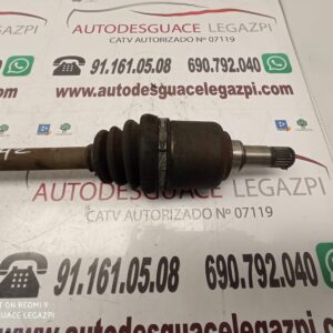 TRANSMISION DELANTERA IZQUIERDA FIAT 500 CABRIO