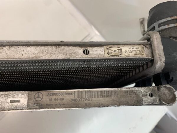 RADIADOR AGUA MERCEDES VITO  BASIC, COMBI