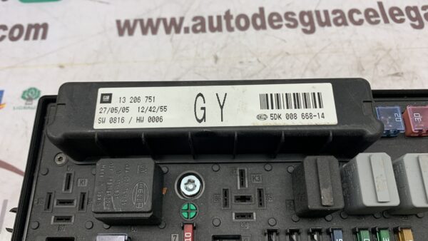 MODULO ELECTRONICO OPEL ASTRA H BERLINA