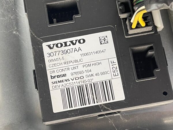 ELEVALUNAS DELANTERO DERECHO VOLVO S40 BERLINA