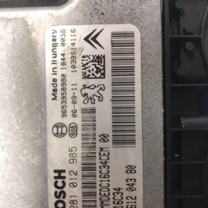 CENTRALITA MOTOR UCE PEUGEOT 307 BERLINA
