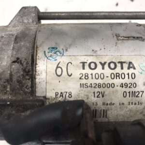 MOTOR ARRANQUE TOYOTA RAV 4