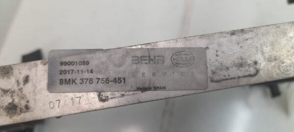 RADIADOR AGUA OPEL MERIVA B