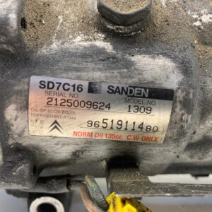 COMPRESOR AIRE ACONDICIONADO CITROEN C4 PICASSO