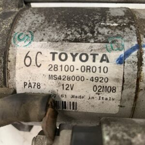 MOTOR ARRANQUE TOYOTA VERSO
