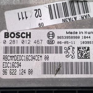 CAJA RELES / FUSIBLES PEUGEOT 207