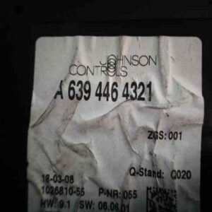 CUADRO INSTRUMENTOS MERCEDES-BENZ VITO FURGÓN (639)