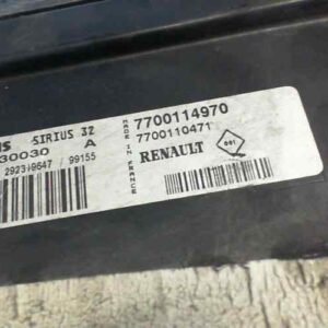 CENTRALITA MOTOR UCE RENAULT MEGANE I SCENIC (JA0)