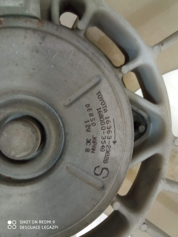 ELECTROVENTILADOR TOYOTA YARIS (NCP1/NLP1/SCP1)