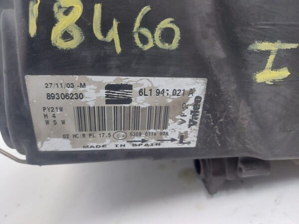 FARO IZQUIERDO SEAT IBIZA (6L1)