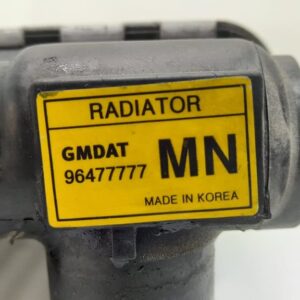 RADIADOR AGUA CHEVROLET MATIZ
