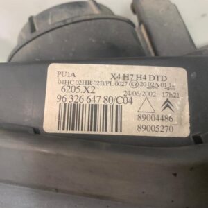 FARO DERECHO CITROEN C5 BREAK
