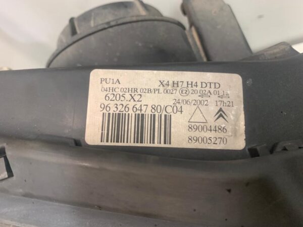 FARO DERECHO CITROEN C5 BREAK