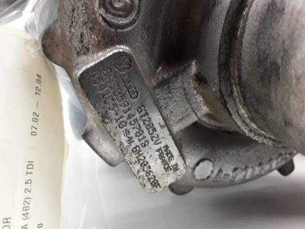 TURBOCOMPRESOR AUDI A6 BERLINA