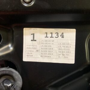 ELEVALUNAS TRASERO IZQUIERDO VOLKSWAGEN TOUAREG