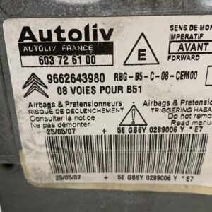 CENTRALITA AIRBAG CITROEN C4 BERLINA