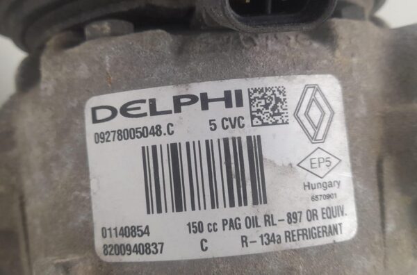 COMPRESOR AIRE ACONDICIONADO NISSAN QASHQAI (J10)