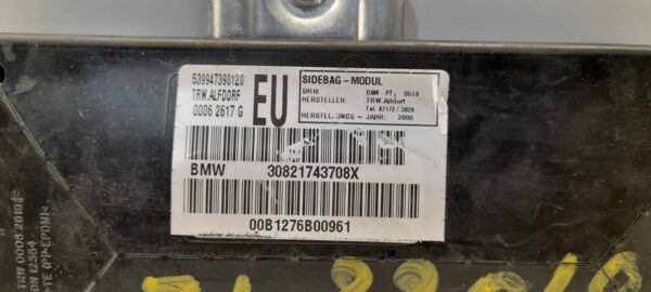 AIRBAG LATERAL DELANTERO IZQUIERDO BMW SERIE 3 BERLINA