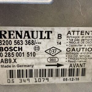 CENTRALITA AIRBAG RENAULT CLIO III