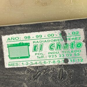 RADIADOR AGUA BMW SERIE 5 BERLINA (E34)