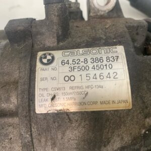 COMPRESOR AIRE ACONDICIONADO BMW SERIE 3 BERLINA