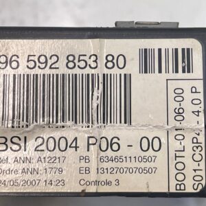 CAJA RELES / FUSIBLES PEUGEOT 207