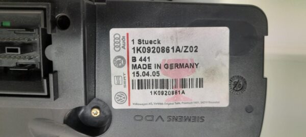 CUADRO INSTRUMENTOS VOLKSWAGEN GOLF V BERLINA