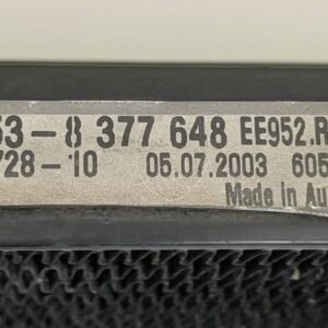 CONDENSADOR / RADIADOR  AIRE ACONDICIONADO BMW SERIE 3 TOURING