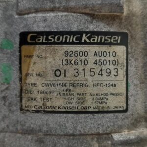 COMPRESOR AIRE ACONDICIONADO NISSAN X-TRAIL