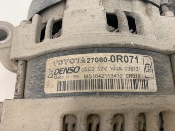 ALTERNADOR TOYOTA VERSO (AUR2/ZGR2)