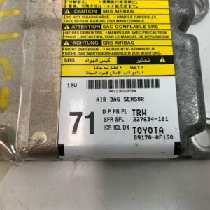 CENTRALITA AIRBAG TOYOTA VERSO