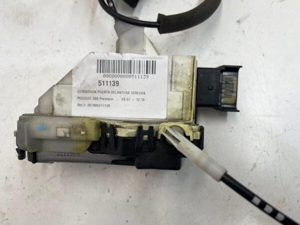 CERRADURA PUERTA DELANTERA DERECHA PEUGEOT 308
