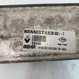 INTERCOOLER RENAULT SCENIC II