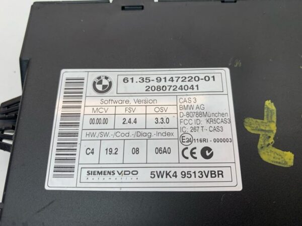 MODULO ELECTRONICO BMW SERIE 1 BERLINA